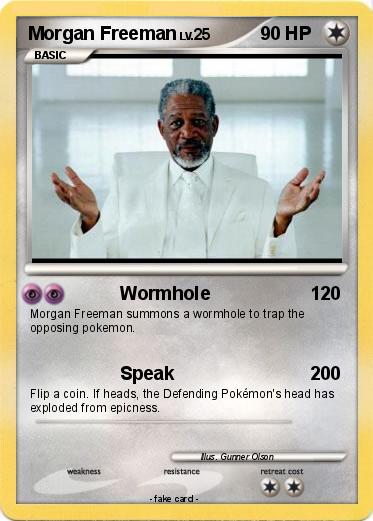 Pokemon Morgan Freeman