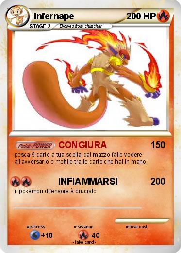 Pokemon infernape