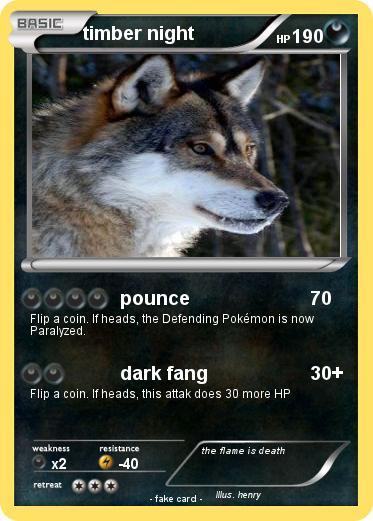 Pokemon timber night