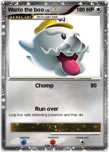 Pokemon Wario the boo