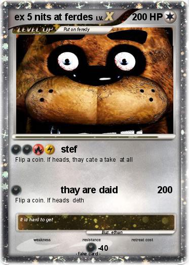 Pokemon ex 5 nits at ferdes