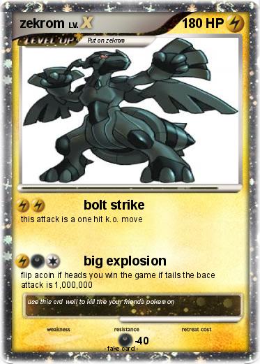 Pokemon zekrom