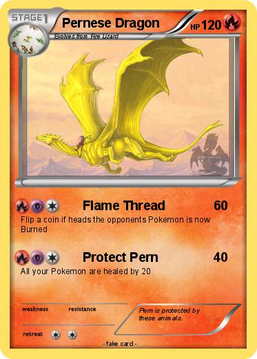Pokemon Pernese Dragon