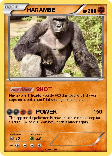 Pokemon HARAMBE