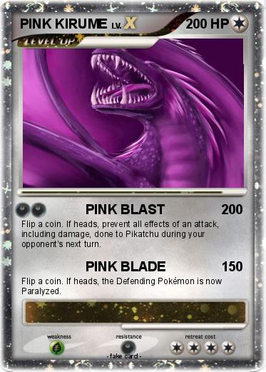 Pokemon PINK KIRUME