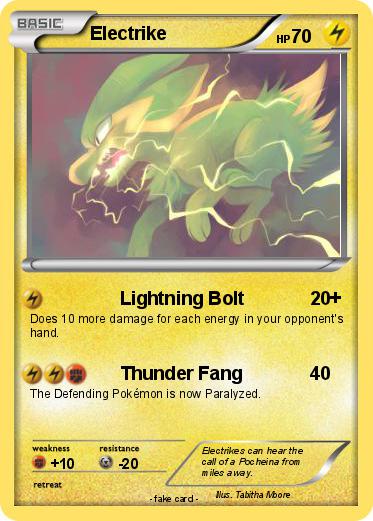 Pokemon Electrike