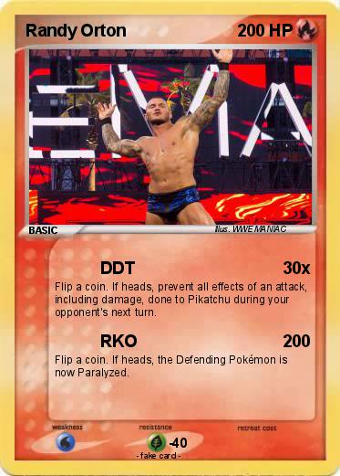 Pokemon Randy Orton
