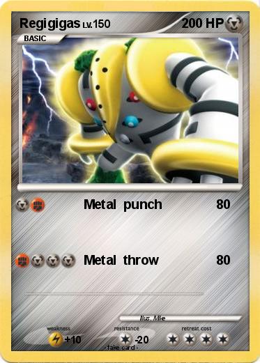 Pokemon Regigigas