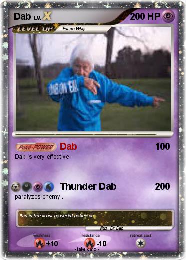 Pokemon Dab
