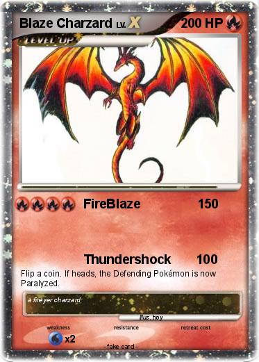 Pokemon Blaze Charzard