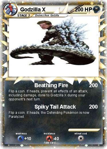 Pokemon Godzilla X
