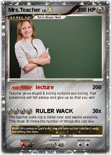 Pokemon Mrs.Teacher