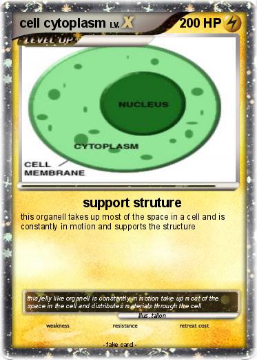 Pokemon cell cytoplasm