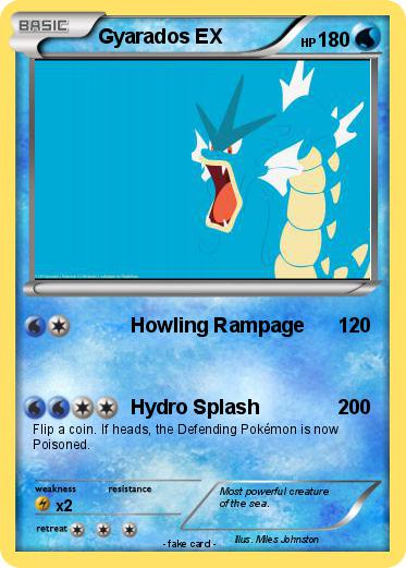 Pokemon Gyarados EX