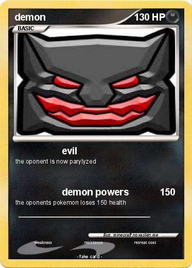 Pokemon demon