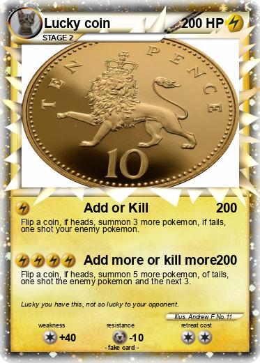 Pokemon Lucky coin