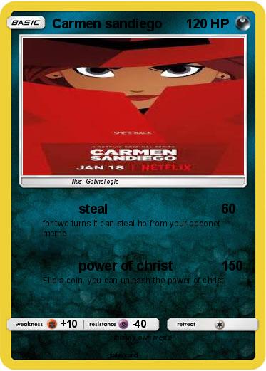 Pokemon Carmen sandiego