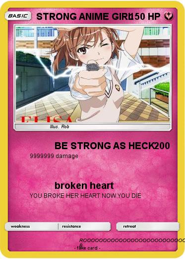 Pokemon STRONG ANIME GIRL
