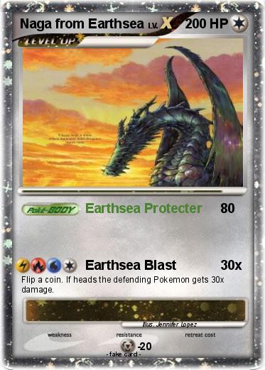 Pokemon Naga from Earthsea