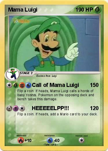 Pokemon Mama Luigi