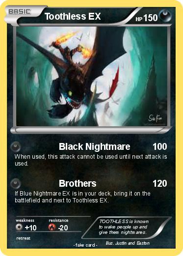 Pokemon Toothless EX
