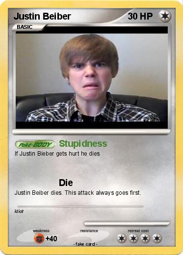 Pokemon Justin Beiber