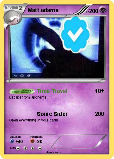 Pokemon Matt adams