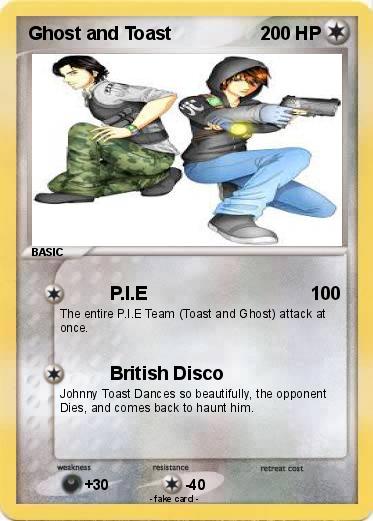 Pokemon Ghost and Toast