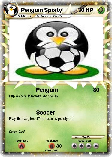 Pokemon Penguin Sporty
