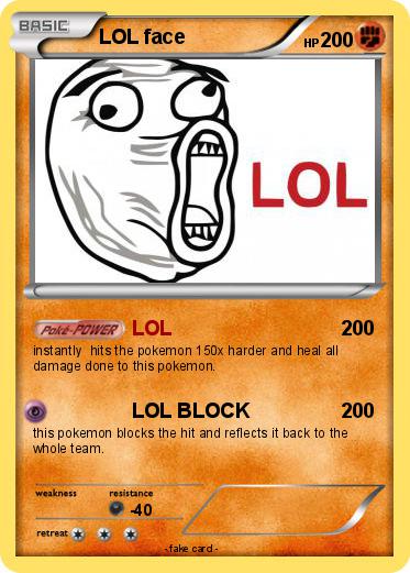 Pokemon LOL face