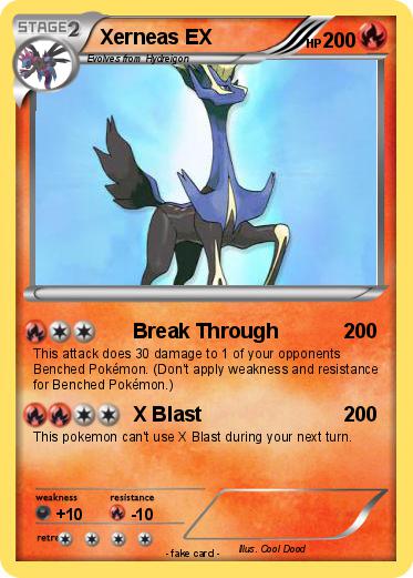 Pokemon Xerneas EX