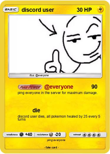 Pokemon discord user