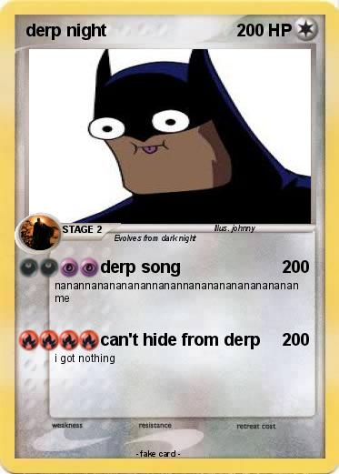 Pokemon derp night