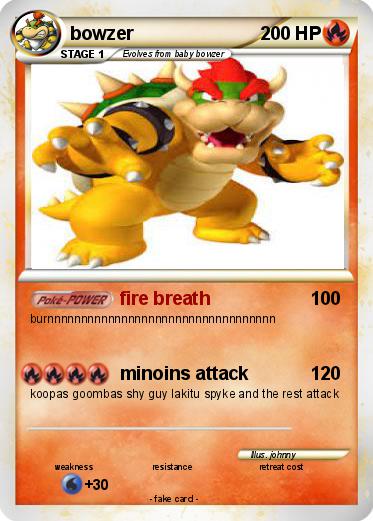 Pokemon bowzer