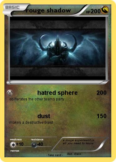 Pokemon rouge shadow