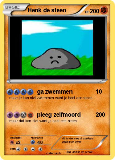 Pokemon Henk de steen