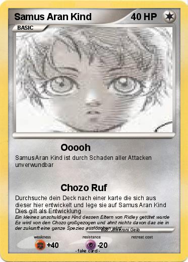 Pokemon Samus Aran Kind