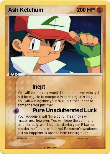 Pokemon Ash Ketchum