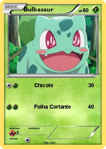Pokemon Bulbasaur