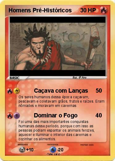 Pokemon Homens Pré-Históricos
