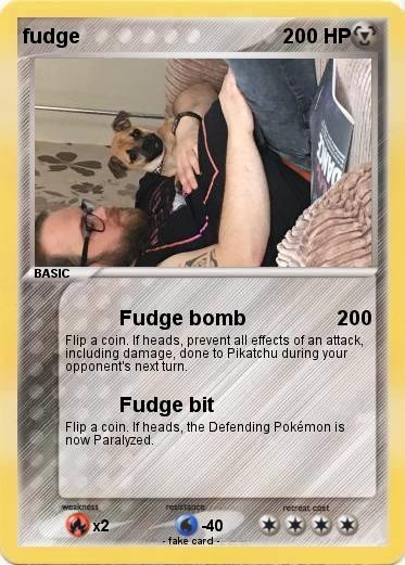 Pokemon fudge