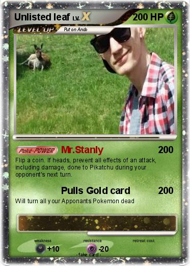 Pokemon Unlisted leaf