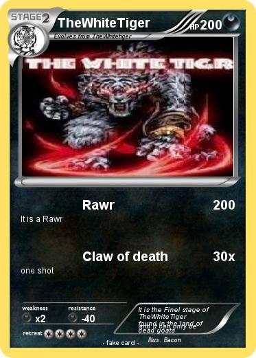 Pokemon TheWhiteTiger