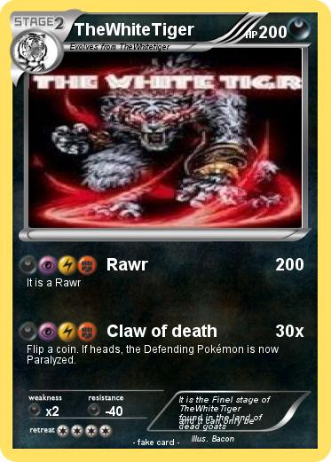 Pokemon TheWhiteTiger