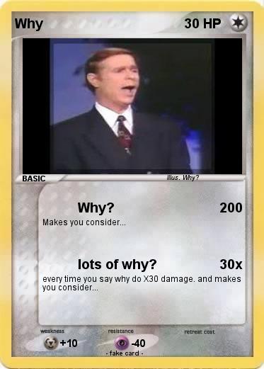 Pokemon Why