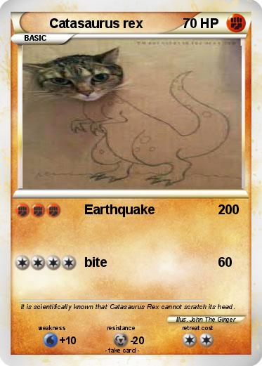Pokemon Catasaurus rex