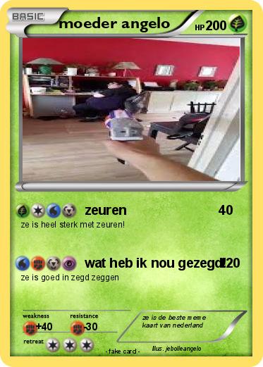 Pokemon moeder angelo