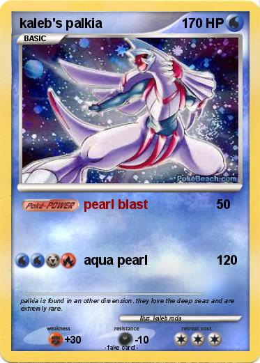 Pokemon kaleb's palkia