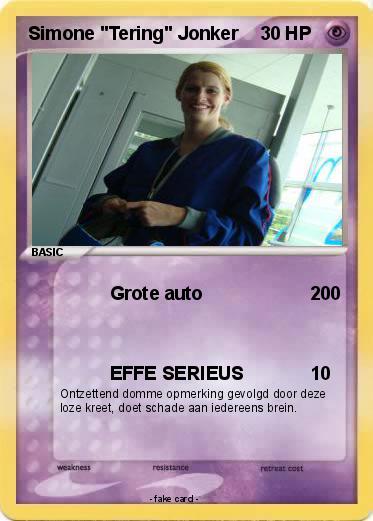 Pokemon Simone "Tering" Jonker