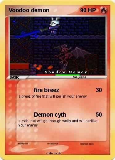 Pokemon Voodoo demon